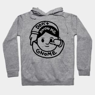 dontknowmegnome logo Hoodie